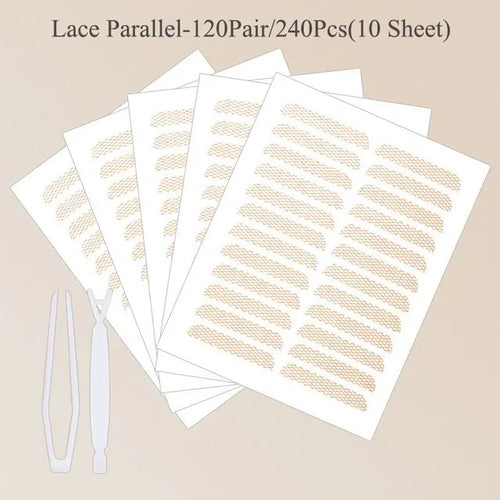 Double Eyelid Tape - Invisible Lift Strips for Natural Look (240 Pcs)