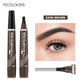 4-Point Eyebrow Pen – Long-Lasting Waterproof Liquid Microblading Tattoo Pencil for Natural Brows