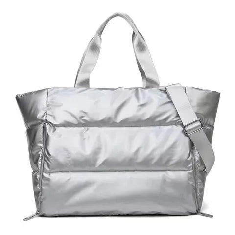 Yoga Mat Bag for Women - Large Capacity Gym Travel Tote with Wet-Dry Separation