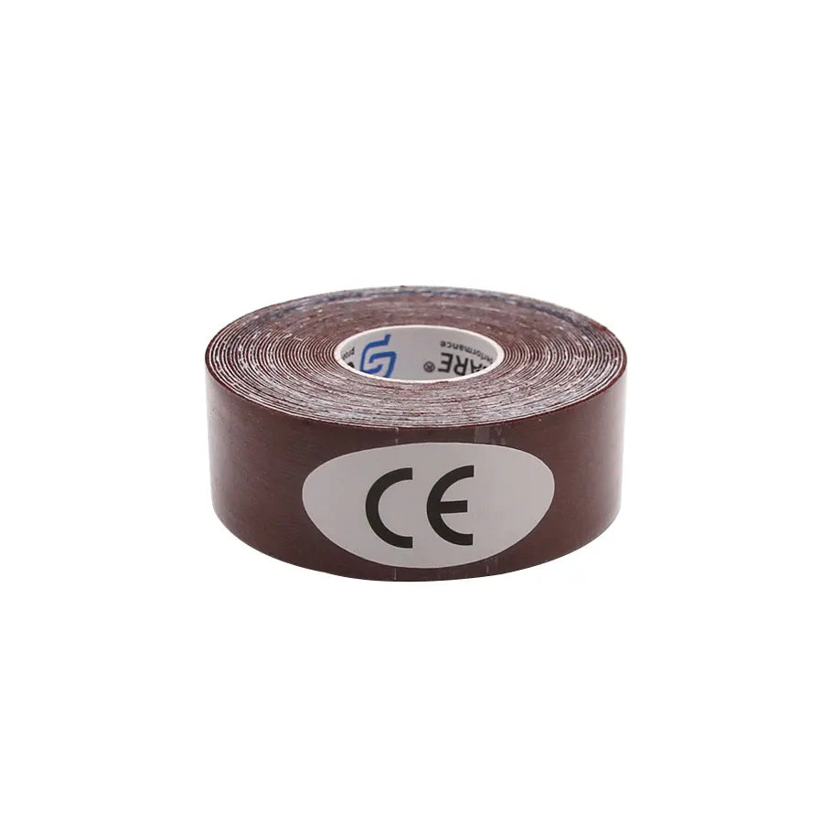 Kinesiology Tape – Cotton Elastic Bandage for Face & Body, Breathable Adhesive for Pain Relief & Muscle Support (2.5 cm)
