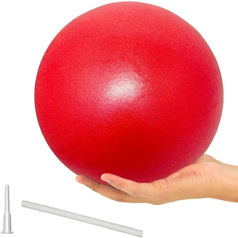 9-Inch Yoga Ball – Mini Exercise & Pilates Ball, Anti-Burst & Slip-Resistant for Training & Physical Therapy