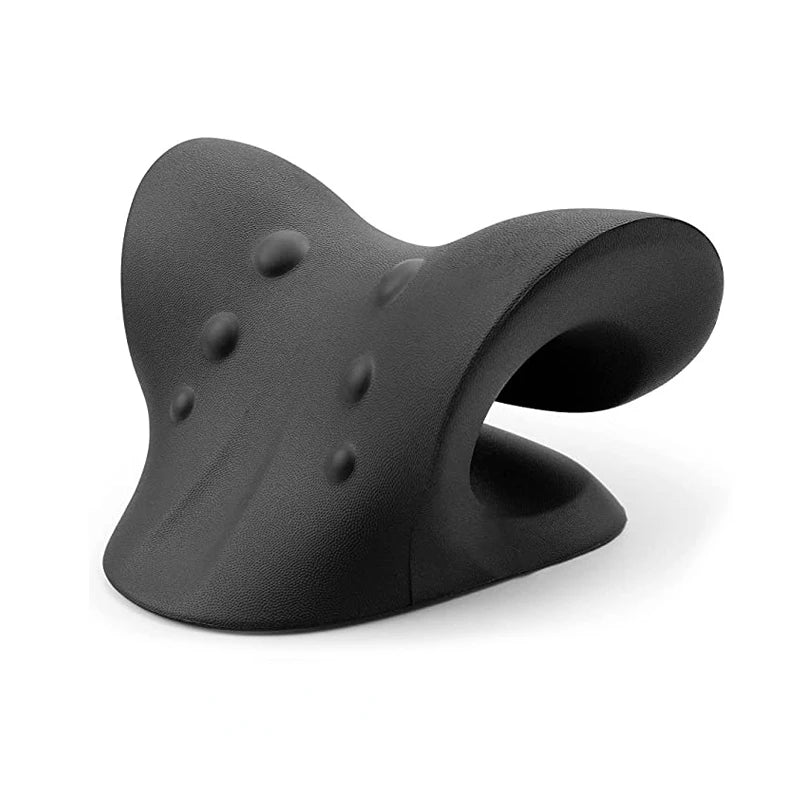 Massage Pillow – Neck & Shoulder Support with Cervical Traction, Head & Back Relaxer for Pain Relief and Full-Body Massage Therapy
