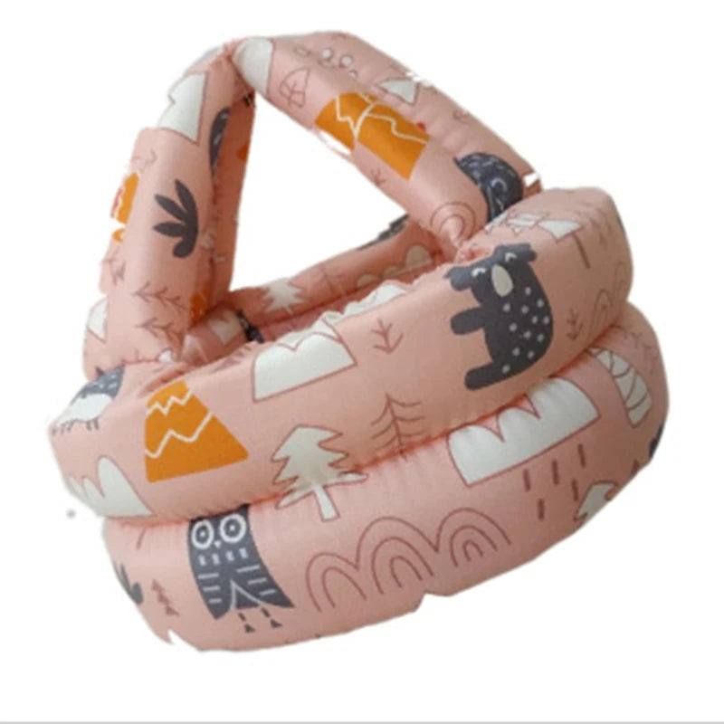 Toddler Baby Head Protection Pillow – Soft Cotton Anti-Fall Safety Cap, Learn to Walk Crash Cushion, Infant Head Care Helmet