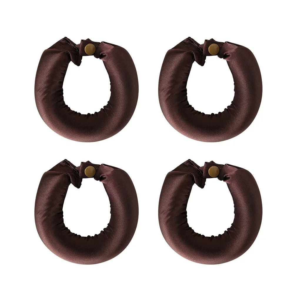 Heatless Hair Curlers Satin Curling Rod Headband – No Heat, Soft Foam Rollers for Overnight Curls, Comfortable Styling Tools