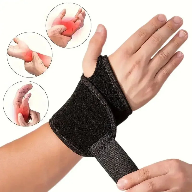 Adjustable Wrist Brace | Support Wrap for Pain Relief & Stability