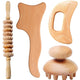 Wooden Therapy Massage Set – Anti-Cellulite & Body Slimming Gua Sha Tools (2/4/6/8PCS)