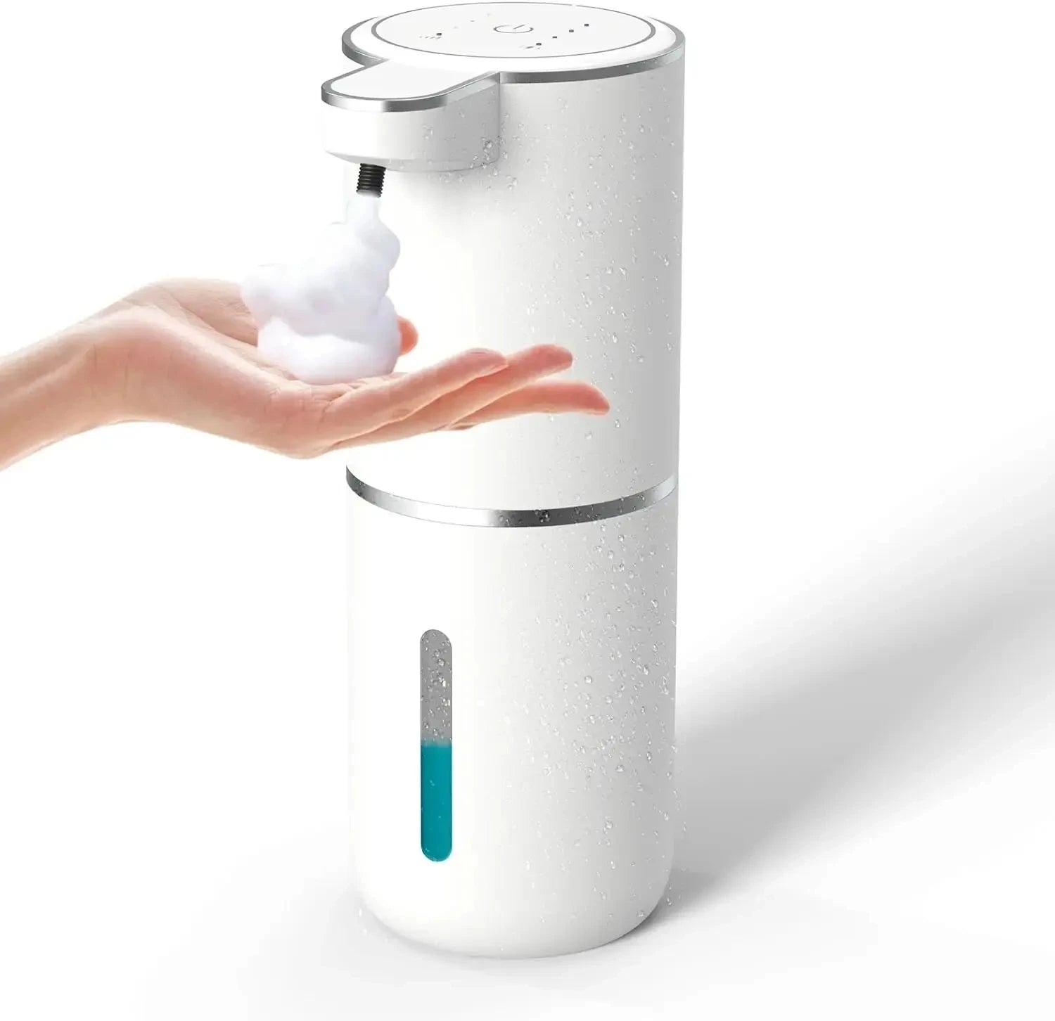 Automatic Touchless Foaming Soap Dispenser – 380ml USB Rechargeable, 4-Level Adjustable Foam for Kitchen & Bathroom