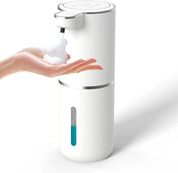 Automatic Touchless Foaming Soap Dispenser – 380ml USB Rechargeable, 4-Level Adjustable Foam for Kitchen & Bathroom