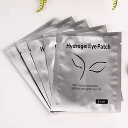 Eyelash Under Eye Patches - Hydrogel Eye Pads for Isolation & Removal (50 Pairs)