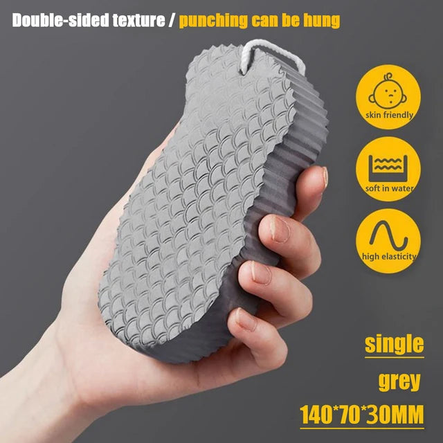 Soft Sponge Exfoliating Body Scrubber for Bath and Shower Skin Remover