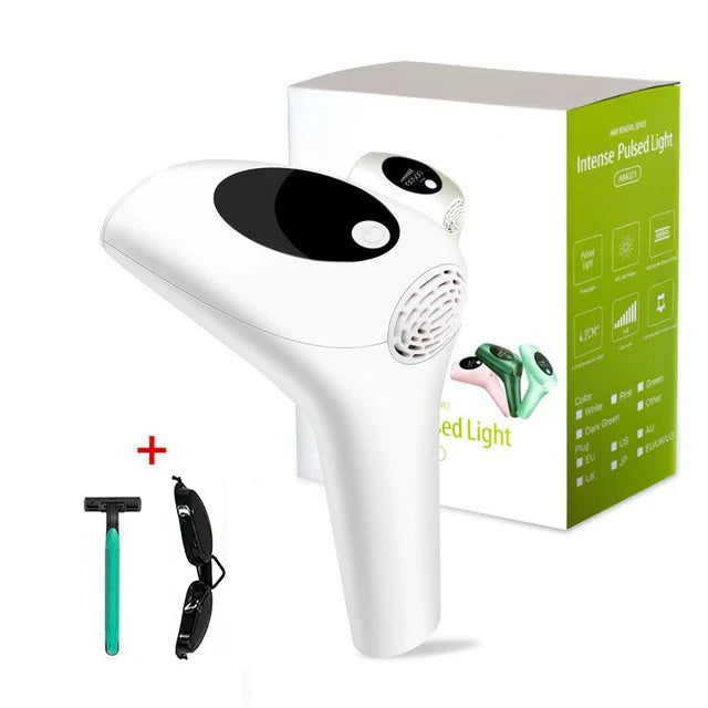 900,000 Flashes IPL Laser Hair Removal Device, Permanent Painless Epilator for Women, Home Use - Full Body, Face, Bikini