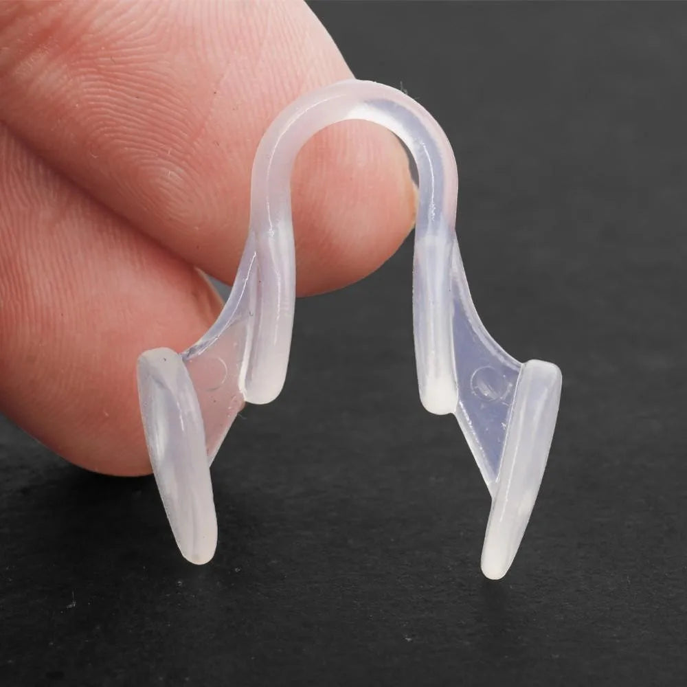 Silicone Nose Clip Anti-Snoring Nasal Dilator - Stop Snoring Aid (1pc)