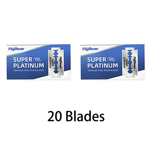 Classic Double-Edged Stainless Steel Razor Blades | Premium Shaving Experience