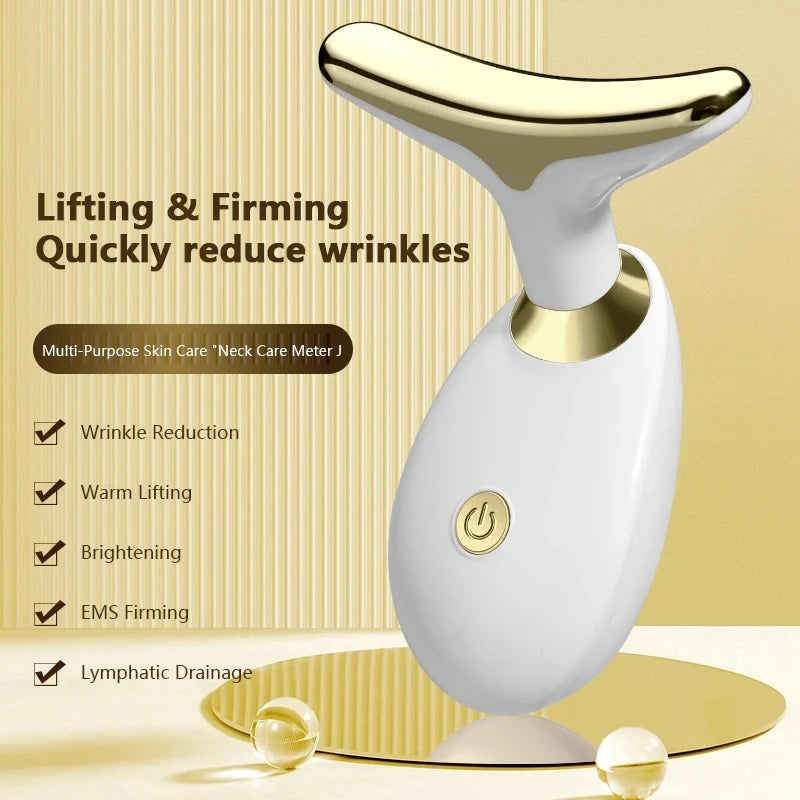 Anti-Wrinkle Facial Massager for Neck & Face Tightening | Electric Anti-Aging Face Sculpting Device