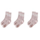 3-Pair Pilates Socks – Anti-Slip Silicone Floor Socks for Yoga, Dance & Fitness Exercise