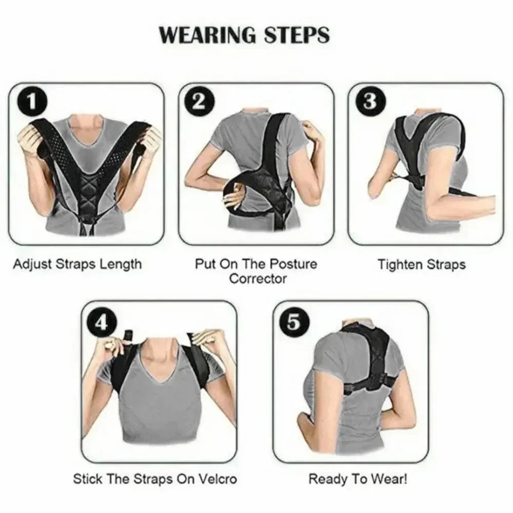 Back Posture Correction Belt Hunchback Prevention Correction