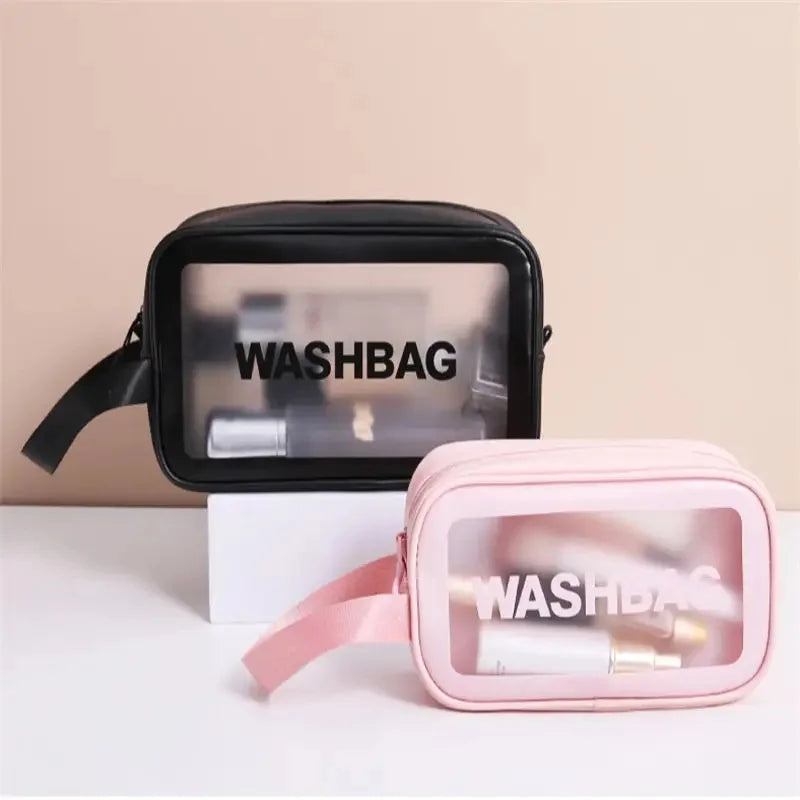 Waterproof Makeup Bag - Large Capacity & Dust-Proof Travel Organizer