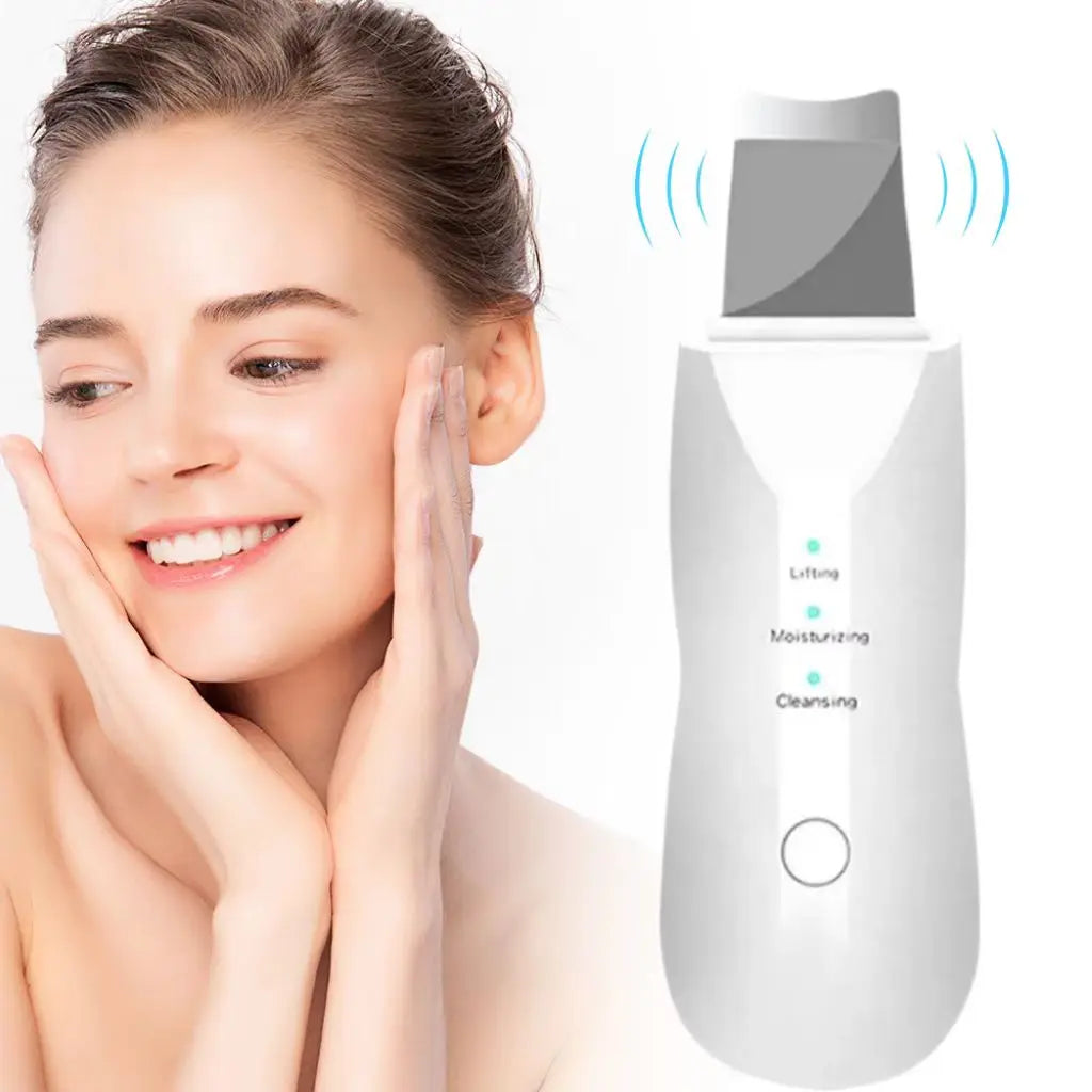 Ultrasonic Skin Scraper - Deep Pore Cleaner & Blackhead Remover