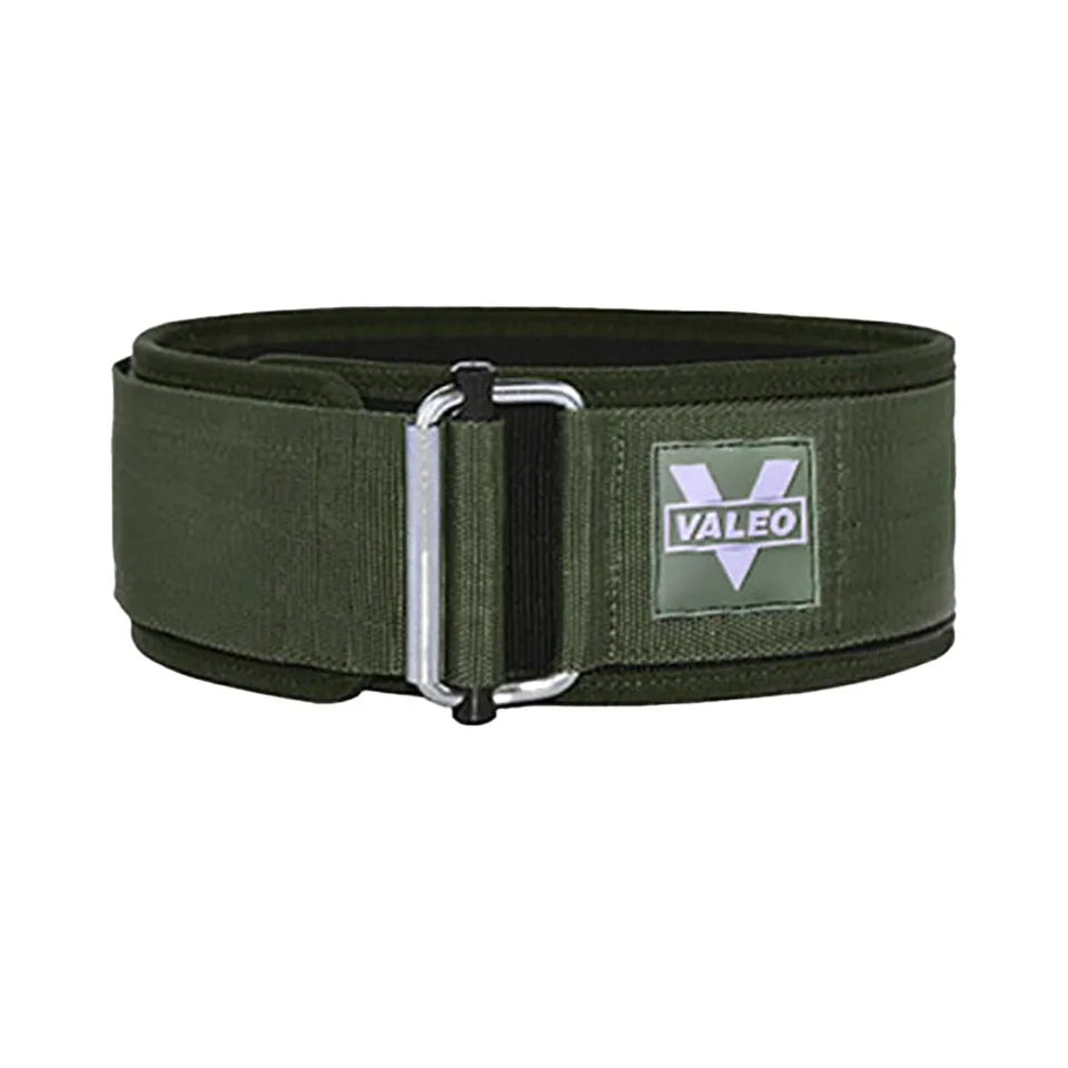 Quick-Locking Weightlifting Belt – Adjustable Nylon Gym Belt for Deadlifting, Squatting & Back Support for Men & Women