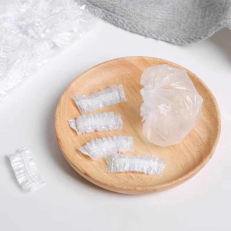 Transparent Disposable Earmuffs For Shower Waterproof Earplugs - 100pcs