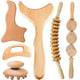 Wooden Therapy Massage Set – Anti-Cellulite & Body Slimming Gua Sha Tools (2/4/6/8PCS)