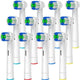 4/12/16/20 Pcs Replacement Toothbrush Heads for Oral-B Braun, Compatible with Electric Toothbrushes