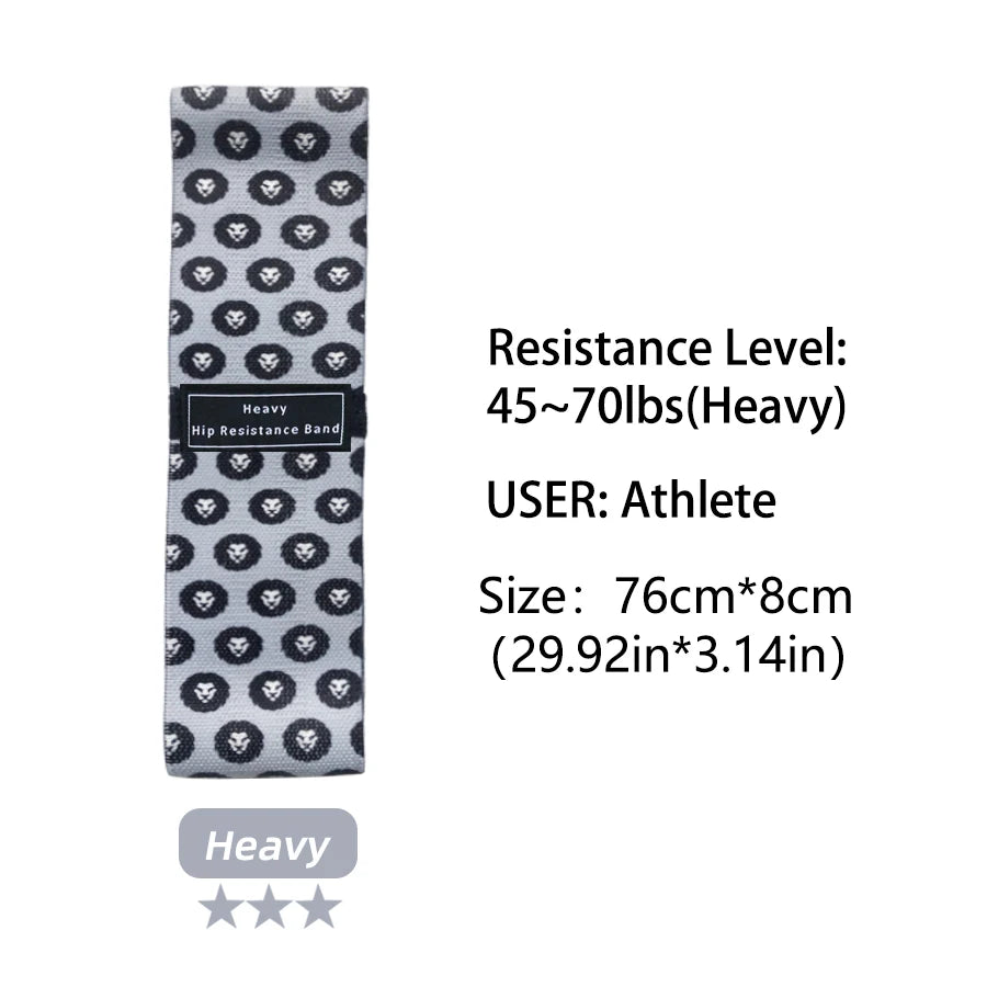 Fabric Resistance Bands for Squat Glute Workout & Hip Exercise