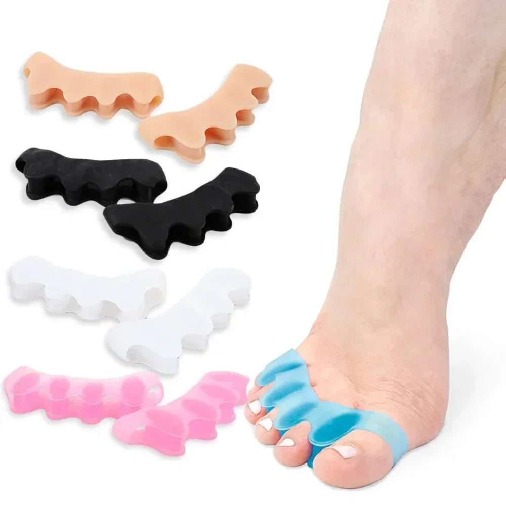 Silicone Toe Separators | Bunion Corrector & Toe Alignment Support