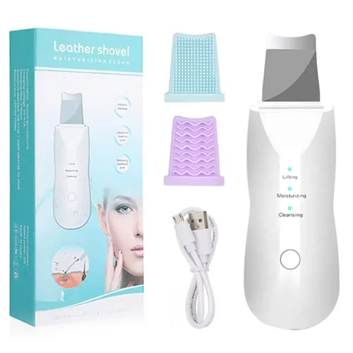 Ultrasonic Skin Scraper - Deep Pore Cleaner & Blackhead Remover