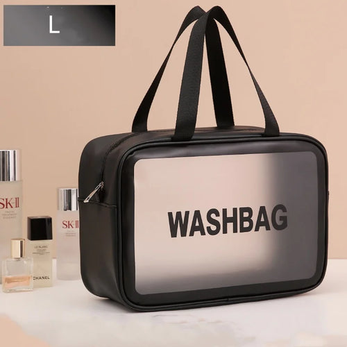 Waterproof Makeup Bag - Large Capacity & Dust-Proof Travel Organizer