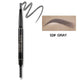 HANDAIYAN Eyebrow Pencil – Automatic Rotating Double-Head Triangle Pen, Long-Lasting Waterproof Makeup in 5 Natural Colors