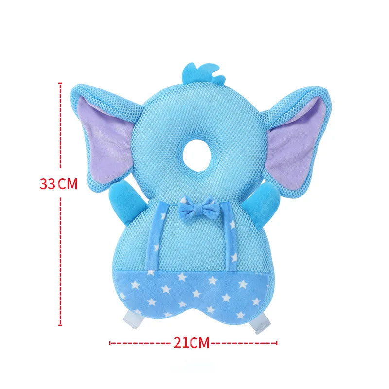 Baby Head Pillow Backpack – Anti-Fall Headrest for Toddler, Soft Neck Protection Pad