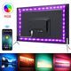 RGB LED Strip Lights with Bluetooth Control - 5V USB Powered Flexible LED Tape for TV Backlight and Room Decoration