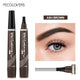 4-Point Eyebrow Pen – Long-Lasting Waterproof Liquid Microblading Tattoo Pencil for Natural Brows