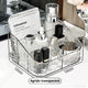 Makeup Storage Organizer - Clear Skincare Organizer for Vanity, Lipstick, Cosmetic, and Perfume Holder