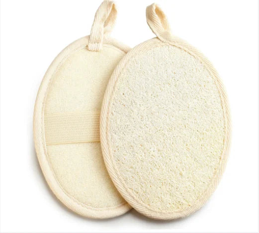 Wooden Bath Brush – Dry and Wet Exfoliating Brush with Airbag Massager and Pig Bristle Scrubber