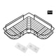 Bathroom Shelf Shower Wall Mount Shampoo Storage Holder with Suction Cup - No Drilling Kitchen Storage