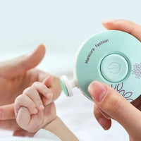 Electric Baby Nail Trimmer & Polisher – Safe, Quiet, Portable Infant Manicure Kit