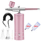 Portable Airbrush & Compressor | Nail Art, Cake Painting & Crafts