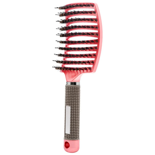 Hair Brush Hair Comb Detangling Hair Brush Bristle&Nylon Women Wet