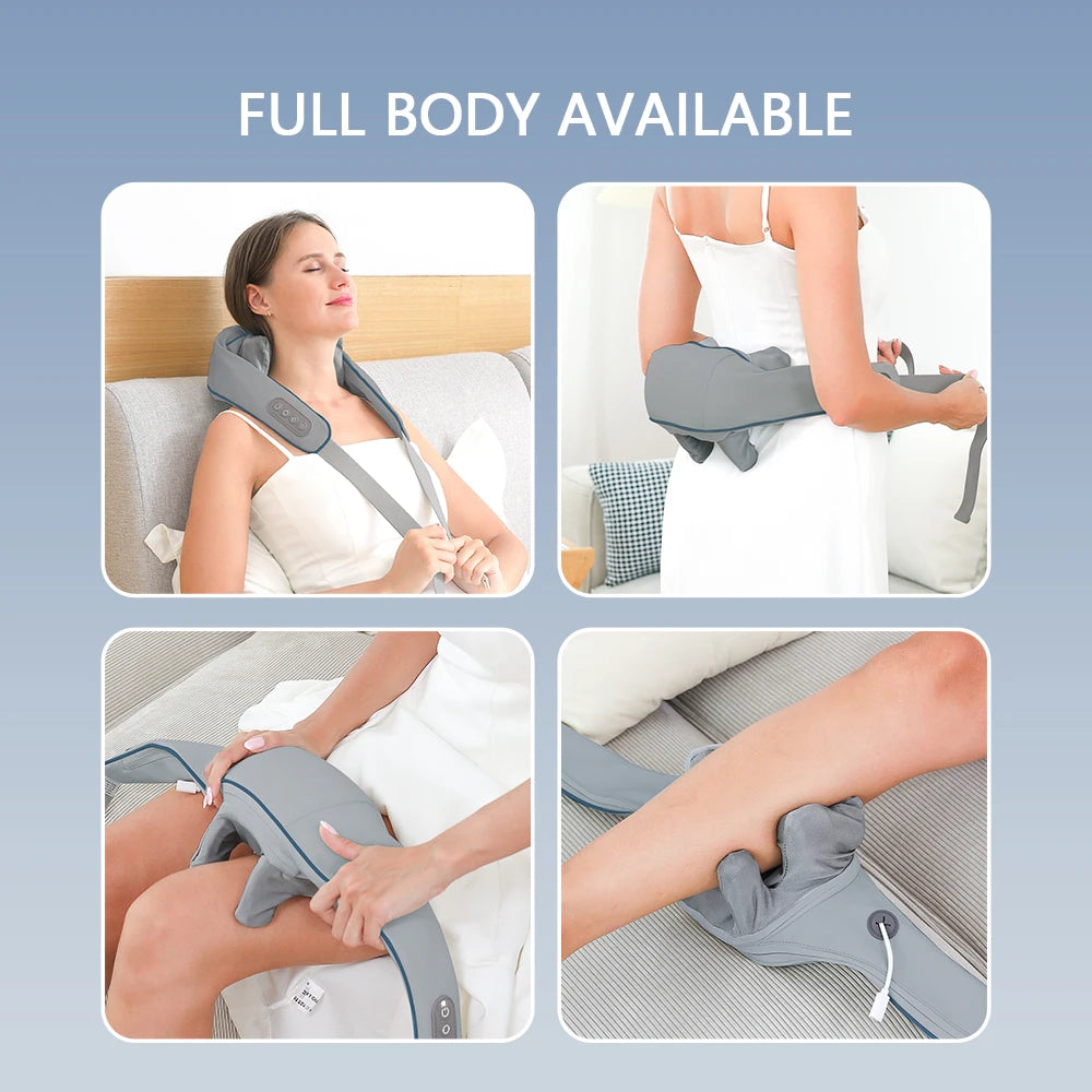 Foreverlily 26W Neck And Shoulder Massager Wireless Shoulder And Back