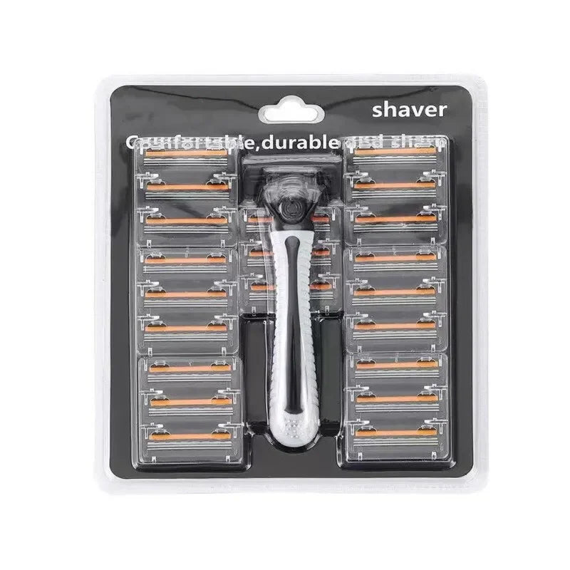 Shaver Brand New Design Men Razor Shaving Three Layer Shaver Reusable