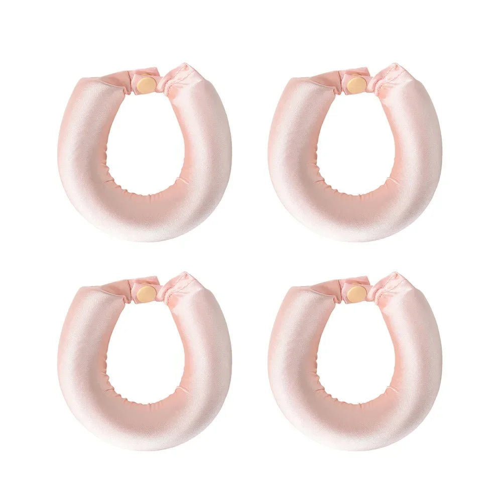 Heatless Hair Curlers Satin Curling Rod Headband – No Heat, Soft Foam Rollers for Overnight Curls, Comfortable Styling Tools