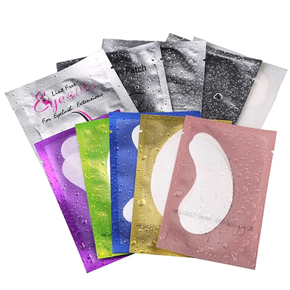 Eye Pad Eyelash Pad Gel Patch  100 Pairs