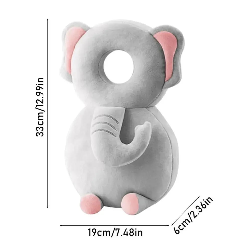 Baby Anti-Fall Head Pillow – Toddler Head Protection Pad, Cartoon Design, Breathable Cushion