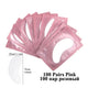 Eye Pad & Eyelash Gel Patch - 100 Pairs for Eyelash Extensions