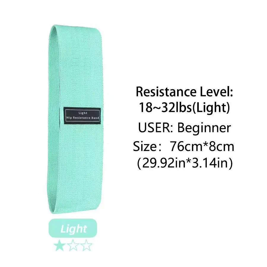 Fabric Resistance Bands for Squat Glute Workout & Hip Exercise