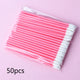 Disposable Makeup Brushes - Lip & Eyelash Applicators (5/50/100 Pcs)