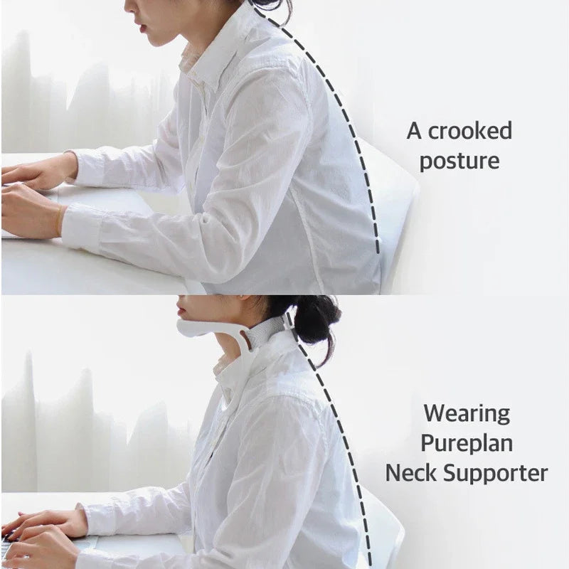 Posture Corrector & Cervical Collar Neck Brace - Cervical Traction Device