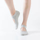 Bandage Yoga Socks for Women – Non-Slip Cotton Pilates, Ballet, Dance & Gym Workout Socks with Grip